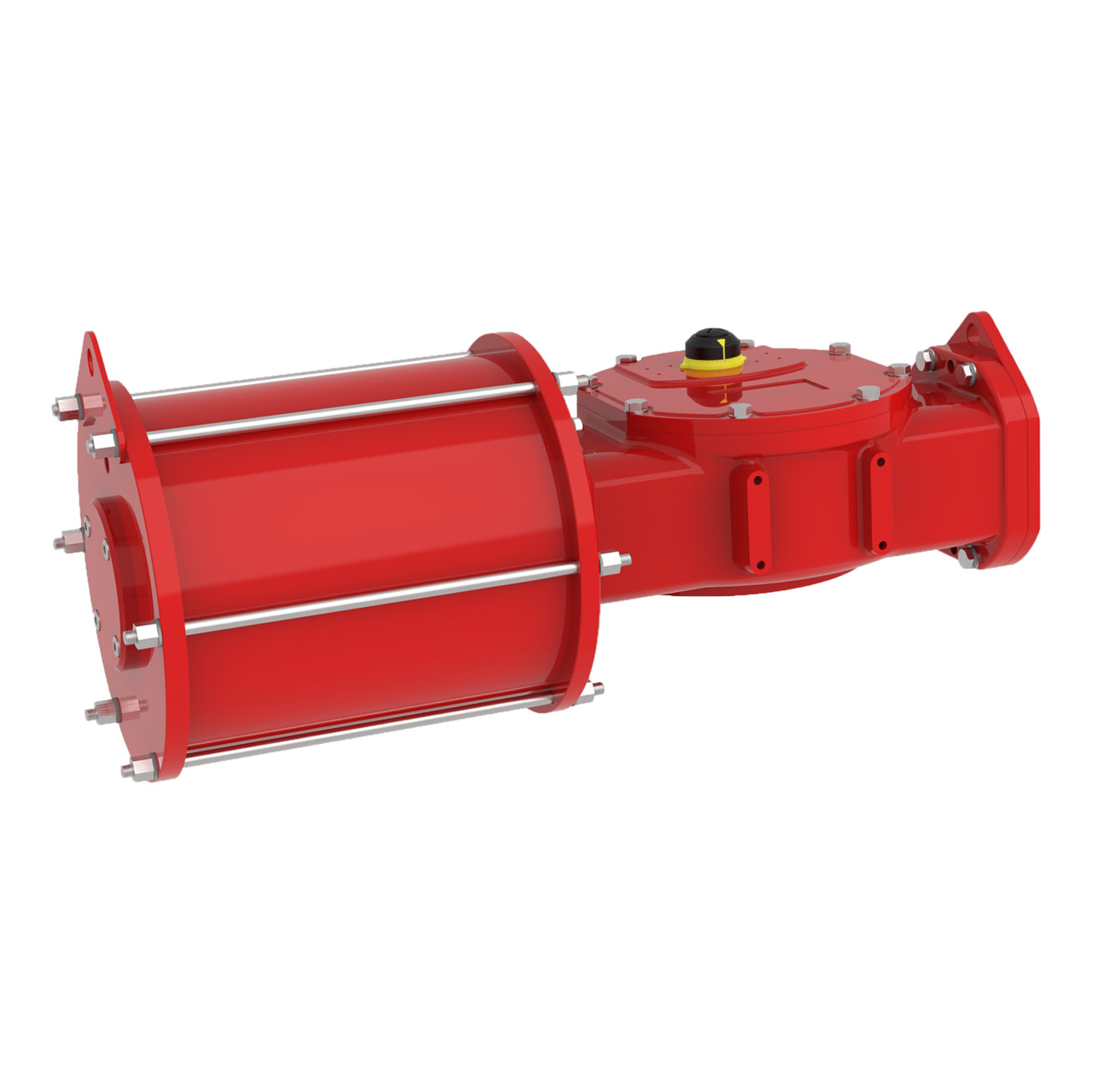 Scotch Yoke Pneumatic Actuator Double Acting JHD2E0410yda