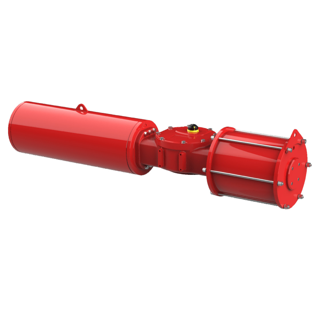 Scotch Yoke Pneumatic Actuator Spring Return JHD2E0410ys